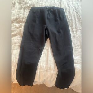 Theory Black Ankle Pants